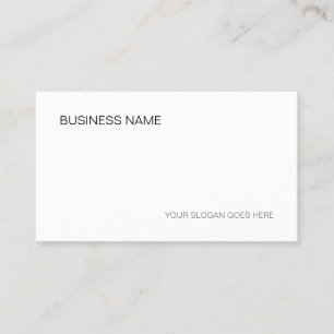 Beruflich Moderne Elegante Corporate Simple Visitenkarte