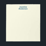 Beruflich Moderne Minimalistische Beigefarbenheit Notizblock<br><div class="desc">Sie können die Schriftart, Hintergrundbild und Farbe, Buchstaben und Buchstaben leicht ändern.</div>