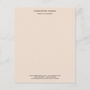 Beruflich Moderne Minimalistische Schlichte Wäsche