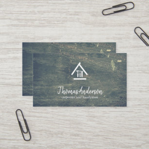 Beruflich Moderne Zuhause-Reparatur Handyman Visitenkarte