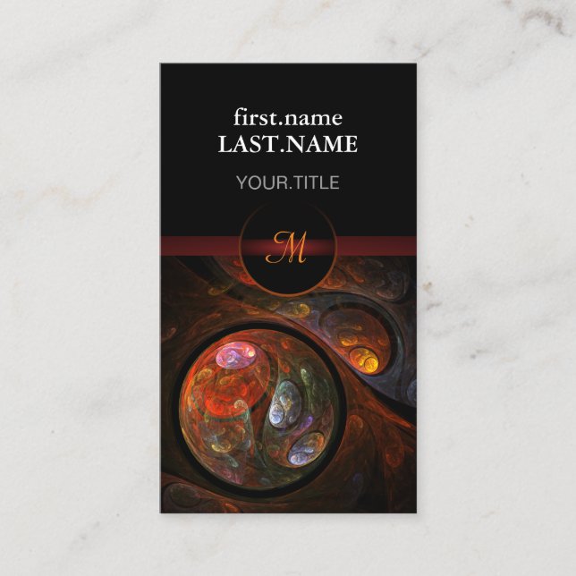 Beruflich Modernes, elegantes Cooles Fluid Visitenkarte (Vorderseite)