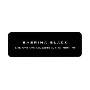 Beruflich Modernes Elegantes Schlichtes Schwarz