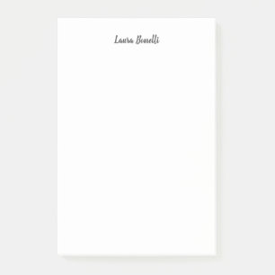 Beruflich Modernes Minimalistisches Schlicht Post-it Klebezettel