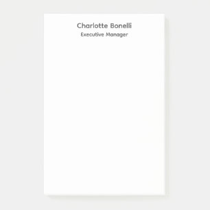 Beruflich Modernes Minimalistisches Schlicht Post-it Klebezettel