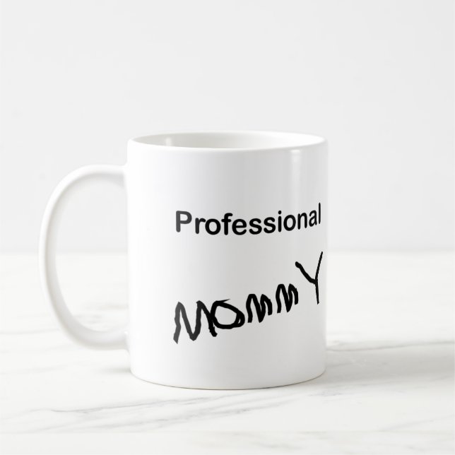 Beruflich Mommy Kaffeetasse (Links)