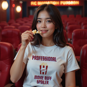 Beruflich Movie Buff Spoiler - Film Lover T-Shirt