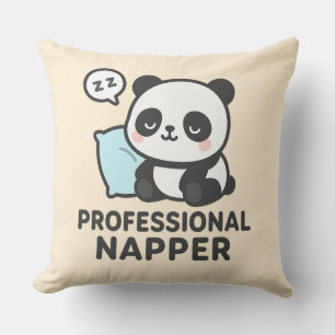 Beruflich Napper Panda Throw Kissen