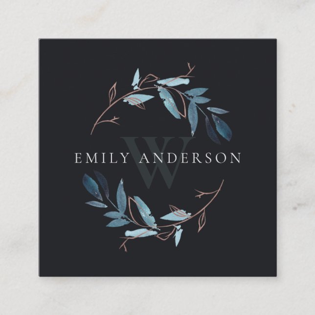 BERUFLICH QUADRATISCHE VISITENKARTE (Vorderseite)