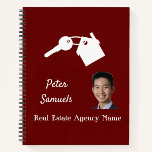 Beruflich Real Anwesen Agent Notebook Notizbuch