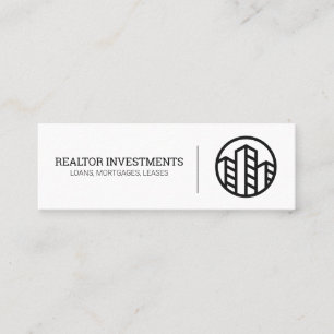 Beruflich   Realtor Investor Mini Visitenkarte