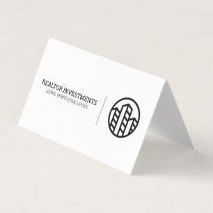 Beruflich Realtor Investor Visitenkarten