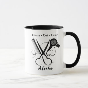Beruflich Salon Frisör Tasse