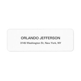 Beruflich Schwarz & Weiß Modernes Schlichtes Elega