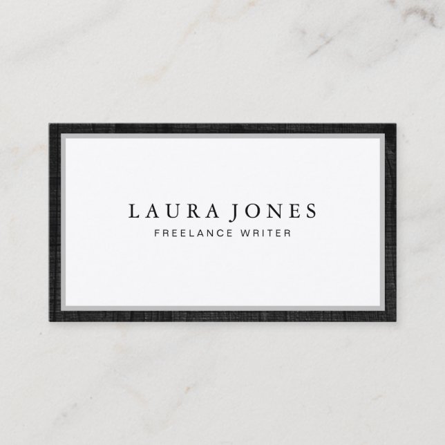 Beruflich Visitenkarte (Vorderseite)