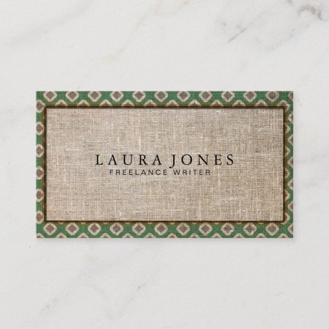 Beruflich Visitenkarte (Vorderseite)