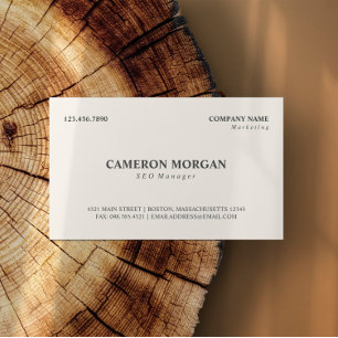 Beruflich Visitenkarte