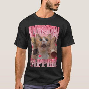 Beruflich Yapper Cat Funny Meme T-Shirt