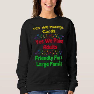 Berufliche Ansichtsfarbe für Shirt-Malerfarben Sweatshirt
