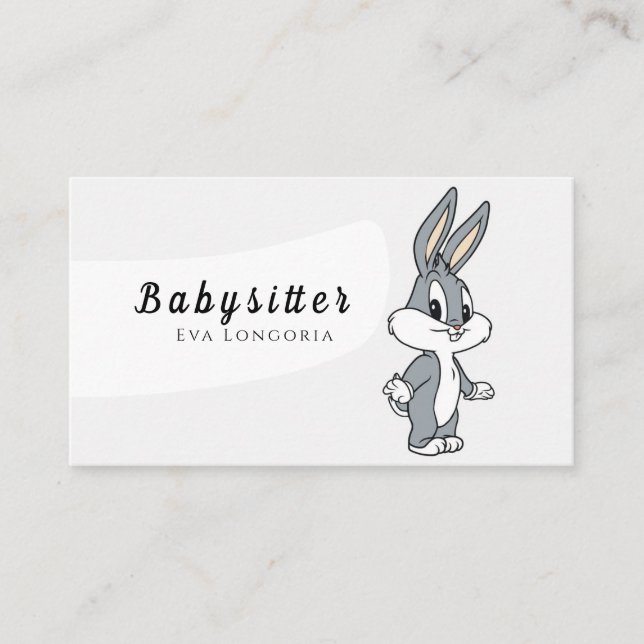 Berufliche Babysitter-Services: Zuverlässige Betre Visitenkarte (Vorderseite)