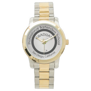 Berufliche Barkeeper Schule Graduate Watch Armbanduhr