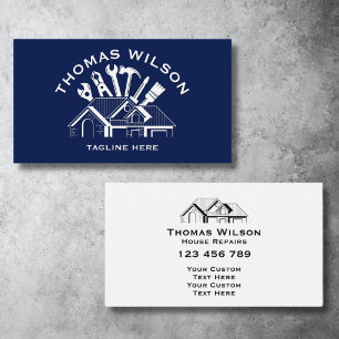 Berufliche Bauhandyman-Handyhandwerkwerkzeuge Visitenkarte