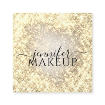 Berufliche Beauty Makeuty Beauty Glitzer Golden