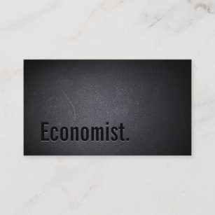 Berufliche Black-Out-Wirtschaftskarte Visitenkarte