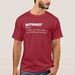 Berufliche botanische Definition T-Shirt