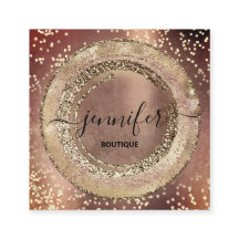 Berufliche Boutique Beauty Shop Rose Gold Grunge