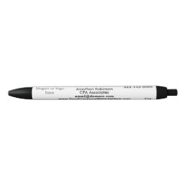 Berufliche Business Pens Schwarz-weiß Kugelschreiber