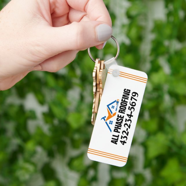 Berufliche Dachdeckung Schlüsselanhänger (Hand)