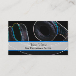 Berufliche DJ- und VJ-Visitenkarte Visitenkarte