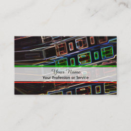 Berufliche DJ- und VJ-Visitenkarte Visitenkarte