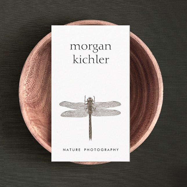 Berufliche Dragonfly-Natur Visitenkarte (Von Creator hochgeladen)