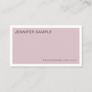 Berufliche Elegante Farben Minimalistisches Design Visitenkarte
