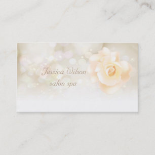 Berufliche elegante Rose Visitenkarte