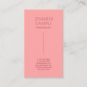 Berufliche Elegante Signatur Matte Paper Luxus Visitenkarte