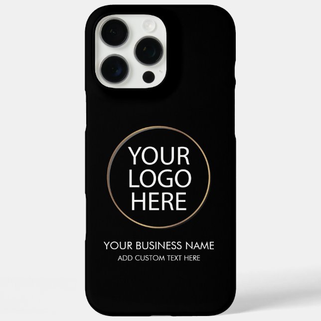 Berufliche Firmenlogos und Textfirmen iPhone 16 Pro Max Hülle (Rückseite)