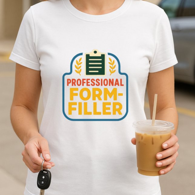 Berufliche Form Filler; Schulbücher T-Shirt (Von Creator hochgeladen)