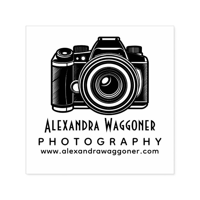 Berufliche Fotografie-Kamera #7-Firmenlogo Permastempel (Design)