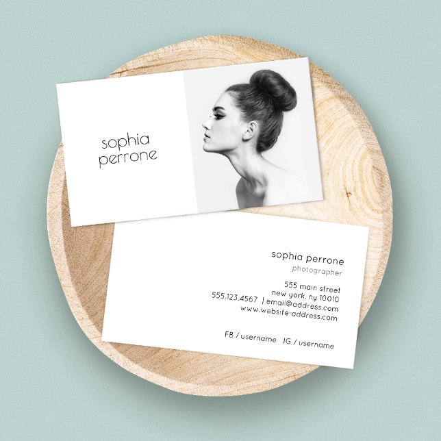 Berufliche Fotokarte Visitenkarte (Von Creator hochgeladen)