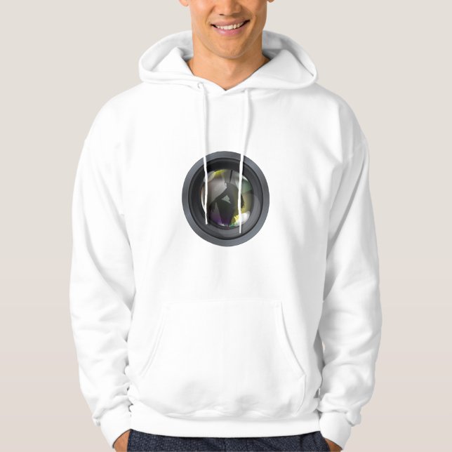Berufliche Fotolinse Hoodie (Vorderseite)
