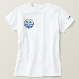 Berufliche Frauenpolo Besticktes T-Shirt