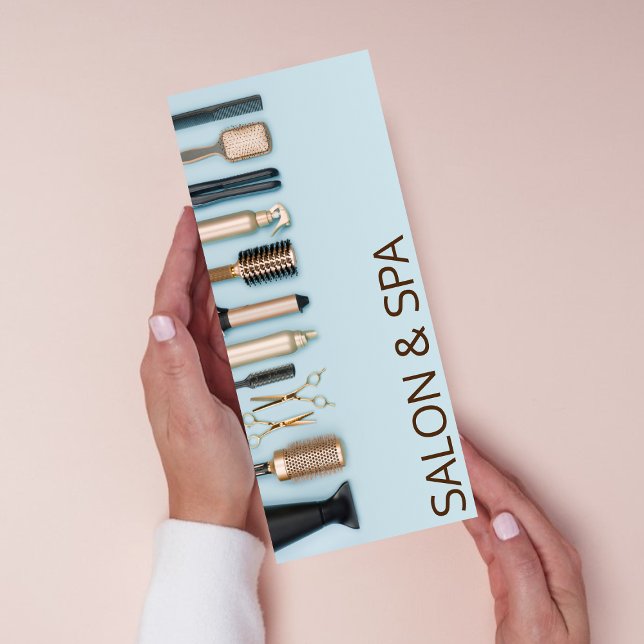 Berufliche Friseur-Preisliste Service-Salon Werbekarte (Von Creator hochgeladen)