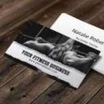 Berufliche Girl Personal Trainer Fitness Visitenkarte<br><div class="desc">Berufliche Girl Personal Trainer Fitness Business Card.</div>