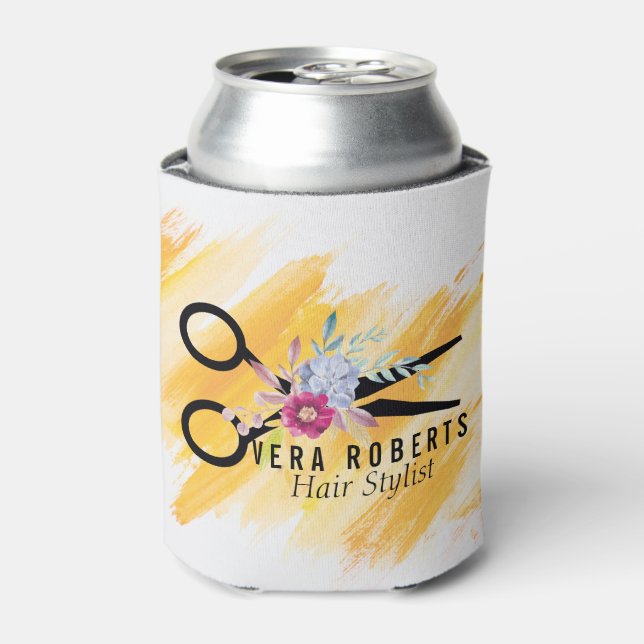 Berufliche Goldschere & Schönheitssalon Dosenkühler (Kanne Vorderseite)