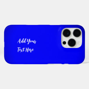 Berufliche Handschrift und modernes Blau iPhone 16 Pro Hülle