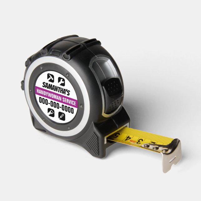 Berufliche Handyfrau-Service-Tape-Messung Maßband (Winkel)
