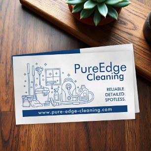 Berufliche Hausreinigung Visitenkarte