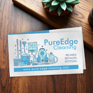Berufliche Hausreinigung Visitenkarte